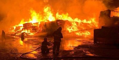 Terrible Traffic Accident Causes Massive Fire in Erbil…Video