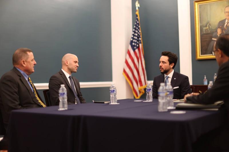 Crown Prince of Jordan in the U.S. Congress