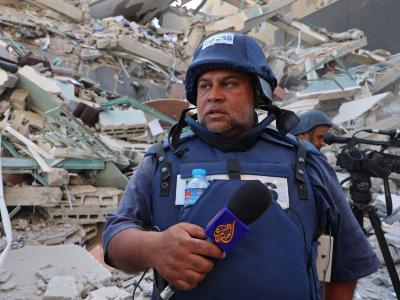 Video - Two Al Jazeera Journalists Injured in Gaza