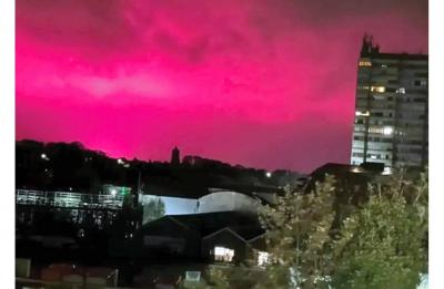 Pink Sky... Is It the End of the World?