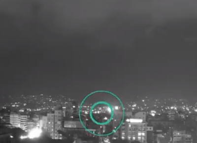Moment of the Israeli Strike on the Suburb (Video)