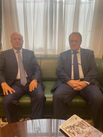 Russian Foreign Ministry: Bogdanov Received Hariri's Special Envoy
