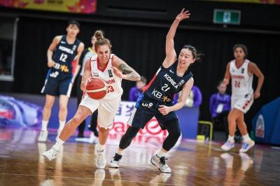 Women's Asia Cup Basketball: South Korea Wins Against Lebanon