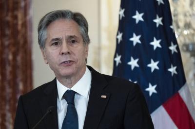 Blinken: Turmoil in the West Bank a Setback for Israeli Normalization Efforts