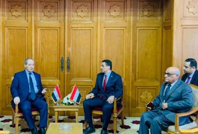 Yemeni Foreign Minister Meets Syrian Counterpart for the First Time in 11 Years
