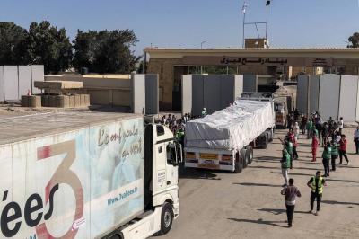 Israel Announces Sending 50 Aid Trucks to Northern Gaza