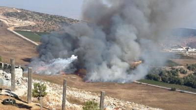 Hezbollah Targets Avivim Settlement