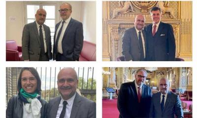 Aby Rami in Meeting with the French Senate: The Presence of Displaced Persons Means the End of Lebanon