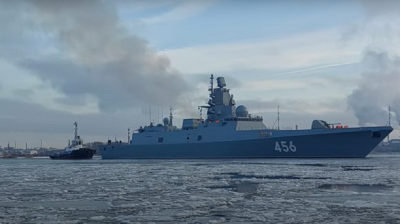 Russian Navy Trains on Missile Launches Against Ships in the Black Sea