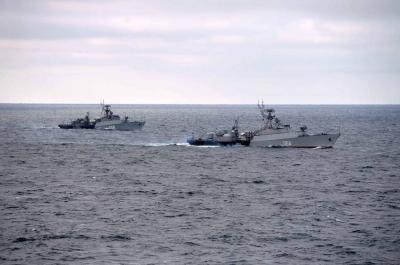 Russia: Destruction of a Reconnaissance Boat in the Black Sea and Downing of 4 Ukrainian Drones