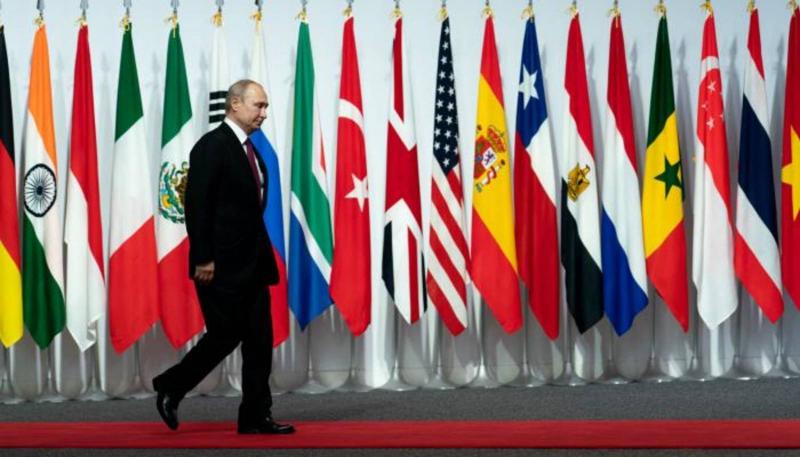 Putin Apologizes for G20 Summit and Delegates Foreign Minister