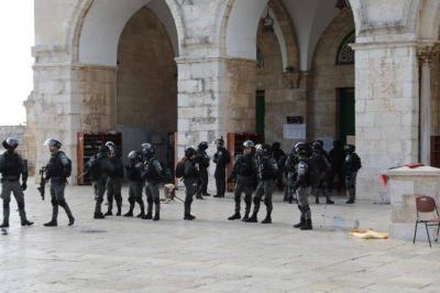 Title: Over 400 Settlers Storm Al-Aqsa Mosque Including Ministers and Knesset Members