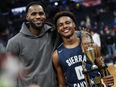 Basketball Legend LeBron James: My Son is Okay