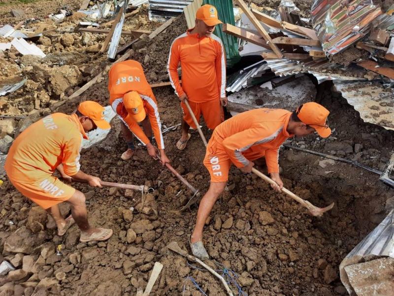 Title: India Stops Search for Survivors of Landslide