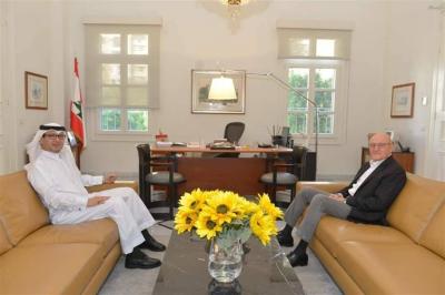 Bukhari Visits President Tammam Salam