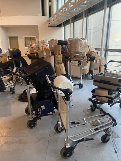 Shocking Images from Beirut Airport... Sadek: Ignorant Management