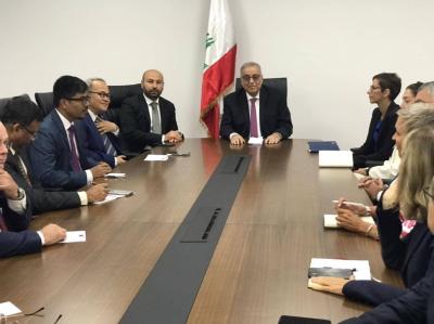 Title: Bou Habib to Ambassadors of 26 Countries: A Call for Pressure on Israel to Halt This War