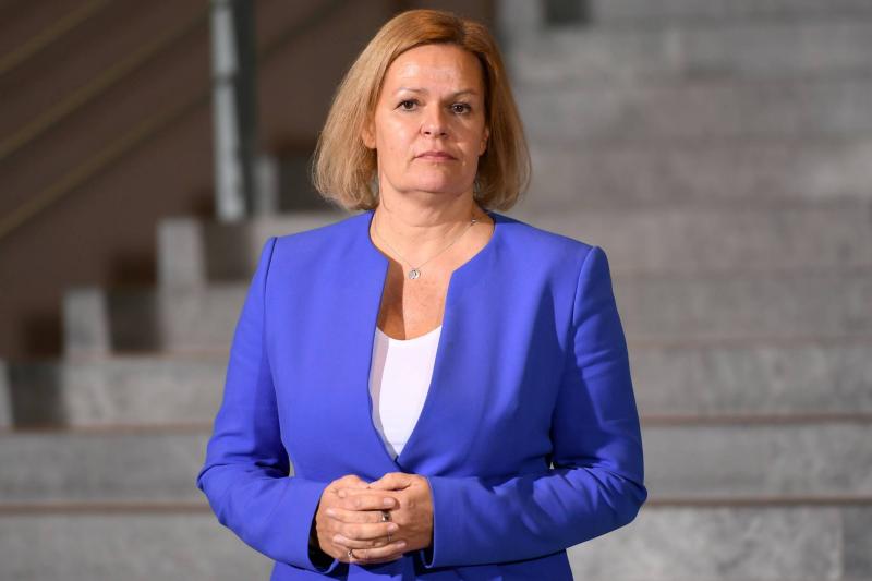 German Interior Minister Announces Ban on Hamas Activities