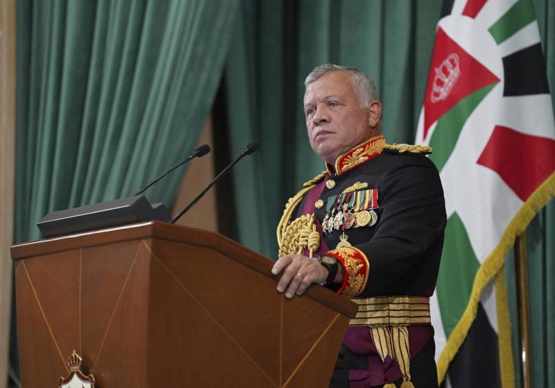 Title: Jordan's King: Israel's Operations in Gaza Contradict Human Values