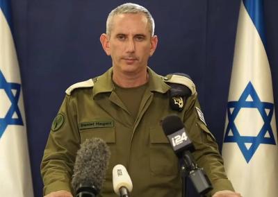 Israeli Army Spokesman: We Will Respond Strongly to Every Threat to Our Areas on Various Fronts