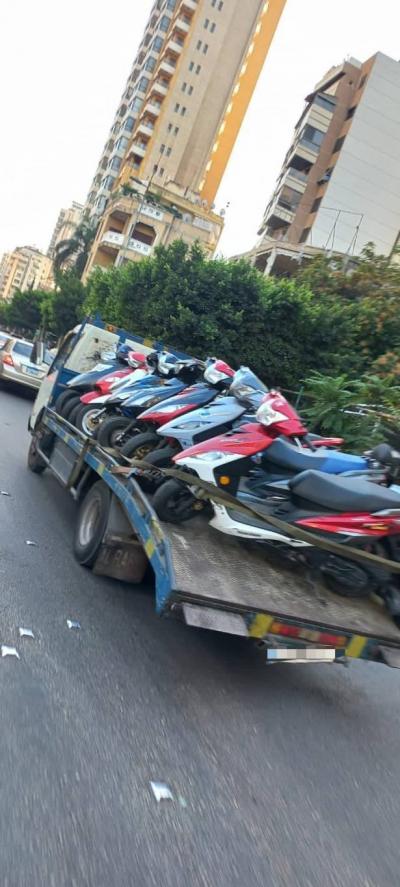 Beirut Security Forces Seize Multiple Violations: Hashish and Unlicensed Motorcycles
