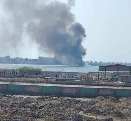 U.S. British Airstrikes in Yemen's Al-Hudaydah Province