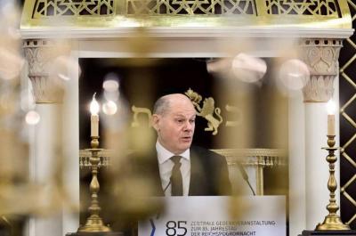 Scholz Expresses Anger Over Surge in Antisemitism in Germany