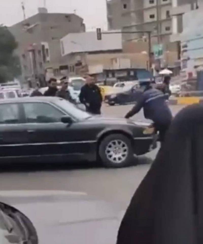 Iraq: Arrest of a Driver Who Ran Over a Traffic Officer