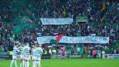 Celtic Fined for Fans Raising Palestinian Flags