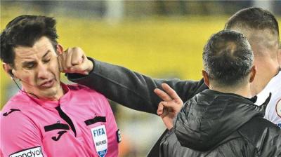 Strict Measures Against Turkish Club President After Assaulting Referee
