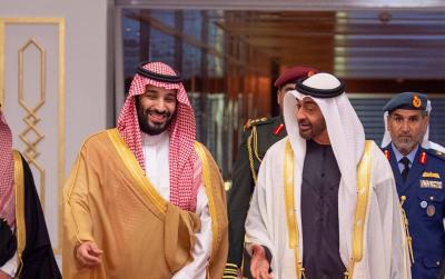Putin with Bin Zayed and Bin Salman... Video
