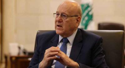 Mikati Discusses the Situation in Lebanon and Gaza with Dutch Counterpart