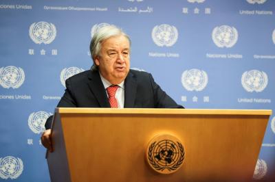 Guterres: Gaza is a Graveyard for Children
