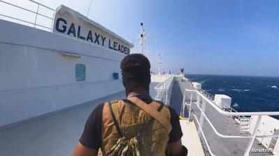 Houthis Allow Crew of Hijacked "Galaxy Leader" to Have Limited Contact with Their Families