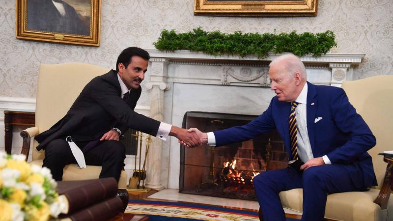 Biden and the Emir of Qatar Discuss the Situation in Gaza... Here's What Was Agreed Upon