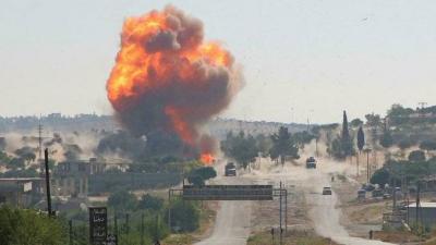 Israeli Missile Strikes on Sites Near Western Damascus Countryside and Quneitra Countryside