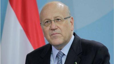 Title: Mikati: Israeli Crimes Know No Bounds, Government Will Follow Up on Complaint Submitted to the Security Council