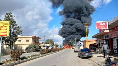 Two Killed in Gas Tanker Explosion in Maqneh