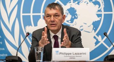 UNRWA: We Received "Horrifying" Images of Dozens of Dead After Attack on School in Gaza