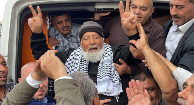 Israel Releases "Sheikh of Palestinian Prisoners" Fuad Al-Shobaki