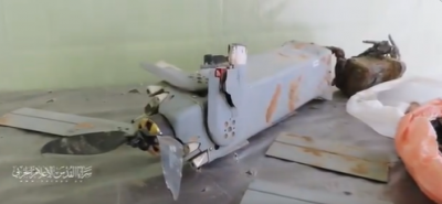 Saraiya al-Quds Downs Israeli "Skylark" Drone in Central Region (Video)