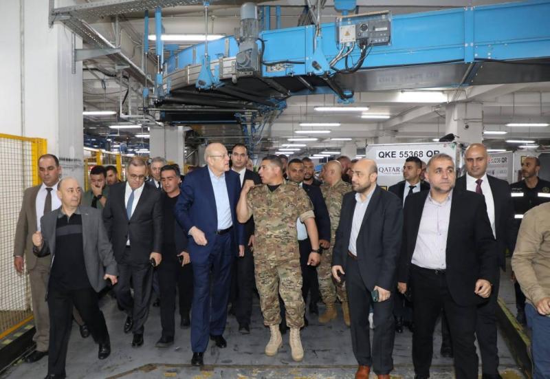 Mikati from the Airport: Lebanon Will Not Be a Transit or Exporter of Any Illegal Goods