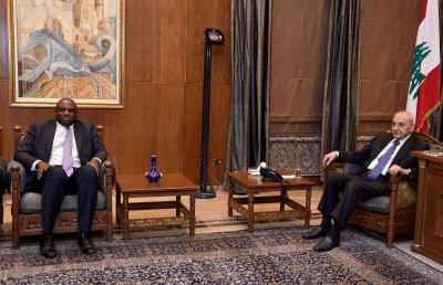 Lami Meets Berri: We Look Forward to Implementing UN Resolution 1701