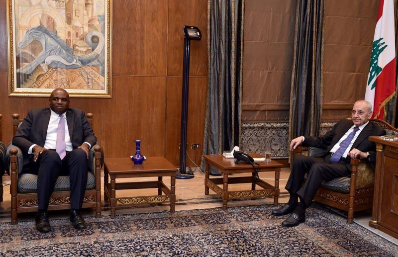 Lami Meets Berri: We Look Forward to Implementing UN Resolution 1701
