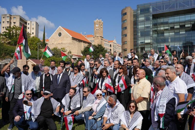 Solidarity Stand by Lebanese Artists Against the 
