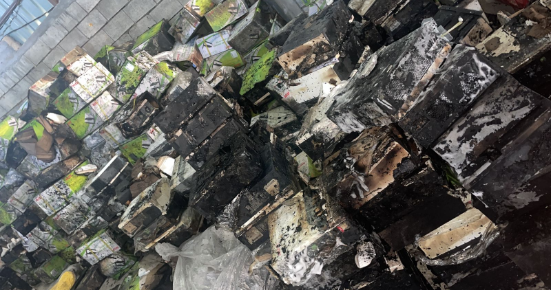 Fire in a Heater Manufacturing Facility in Al-Ain, Northern Bekaa