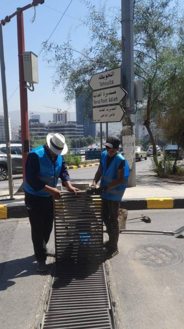 Beirut Municipality Prepares for Rainy Season by Enhancing Drains and Sewers