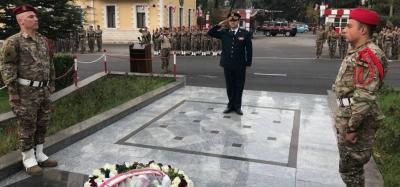 Symbolic Celebration at Ablah Barracks in Zahle for Independence Day