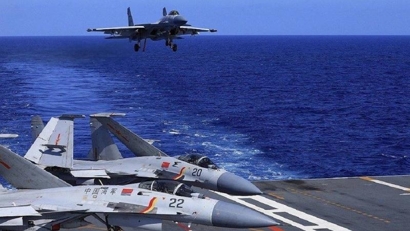 Chinese Warplanes Cross the Median Line in Taiwan Strait