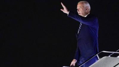 Biden Arrives in New Delhi for G20 Summit